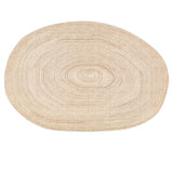 Tapis Irrégulier Cernes Bois Luxe Rétro Forme Organique Salon 3