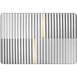 Tapis Rectangulaire Géométrique – Lignes Épurées Gris & Bleu | Salon Table Basse 11