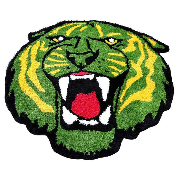 Tapis Forme Tête de Tigre Irrégulier – Salon & Chambre