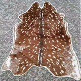 Tapis Forme Peau de Bête Imitation Cerf Taches Naturelles – Salon & Bureau 5