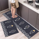 Set 2 Tapis de Cuisine Imprimé Planètes et Espace – Fond Nuit 8