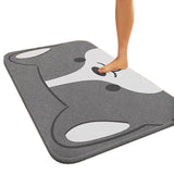 Tapis de Bain Motif Panda Séchage Rapide – Salle de Bain & Cuisine 3