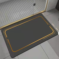 Square Golden Edge Black