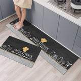 Tapis Runner Cuisine Motif Coffee & Ustensiles – Cuisine & Couloir 14
