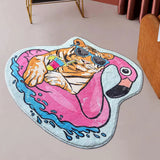 Tapis Forme Irrégulière Pop Art Cartoon – Chambre Enfant 4