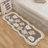 Tapis Rectangulaire Streetwear – Motif Ours & Puzzle Noir & Blanc | Chambre 6