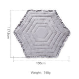 Tapis d'Éveil Bébé Hexagonal Doux – Chambre Enfant & Salle de Jeux 8