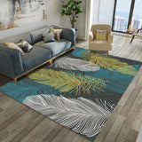 Tapis Rectangulaire Patchwork Colorblock Moderne – Salon & Salle à Manger 2