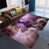 Tapis Rectangulaire Imprimé Galaxie et Nébuleuse 3D 14
