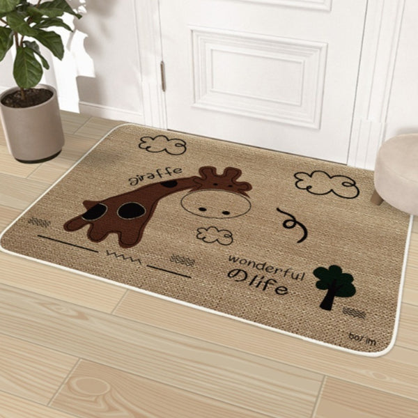 Grand Tapis Propylène 170x225 Cm - Motif Marocain - Salle à Manger, Salon