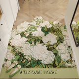 Tapis d'Entrée PVC Floral Découpable – Rose, Tournesol, Anémone 4