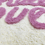 Tapis Rond Touffeté 