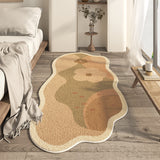 Tapis Forme Irrégulière Nuage Façon Cachemire Beige – Chambre & Salon 9