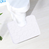 Tapis WC Forme U Antidérapant – Plusieurs Coloris 12