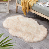 Tapis Ovale Shaggy Uni – Salon, Chambre & Salle de Bain 15