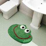Tapis Grenouille Cartoon – Salle de Bain & Chambre Enfant – Vert Antidérapant 2