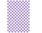 Tapis Rectangulaire Damier Luxe Vert & Blanc – Salon 5