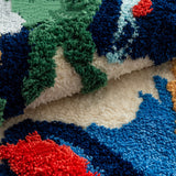 Tapis Touffeté Art Coloré Paysage Abstrait Fleece Chambre 5