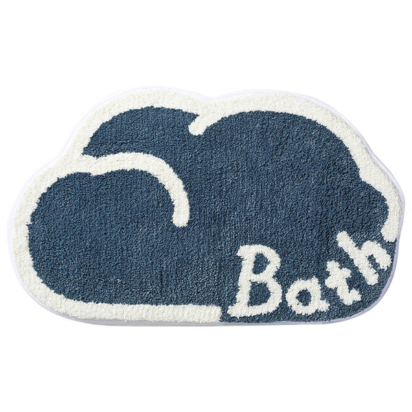 Tapis de Bain Forme Nuage Absorbant – Salle de Bain & Douche