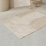 Tapis Rectangulaire Imitation Cachemire Motif Lignes Luxe Léger – Salon & Chambre 2