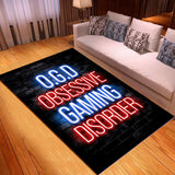 Tapis Rectangulaire Gaming Zone Néon – Bureau & Chambre Gamer 9