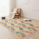 Tapis Ethnique Géométrique Style Bohème – Rectangulaire 5