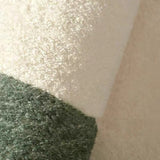 Tapis Ovale Crème Contour Nuage Style Japonais – Salon & Chambre 3