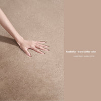 Rabbit Plush Warm Coffee Color