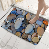 Tapis Entrée Motif Galets Naturels Absorbant – Entrée & Salle de Bain 6