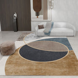 Tapis Rectangulaire Nordique Géométrique – Salon & Chambre 8