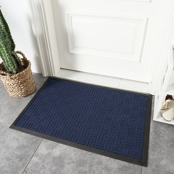 Tapis Entrée Caoutchouc Antidérapant Résistant Extérieur Intérieur