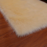 Tapis Peau de Mouton Synthétique – Fausse Fourrure Moelleuse | Chambre Salon 1