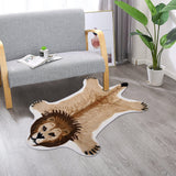Tapis Forme Peau d'Animal Laine Pure Faite Main – Léopard, Lion, Ours 5