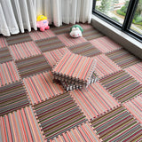 Dalles de Sol Puzzle EVA – Rayures Bois Assemblables | Cuisine Bureau 5