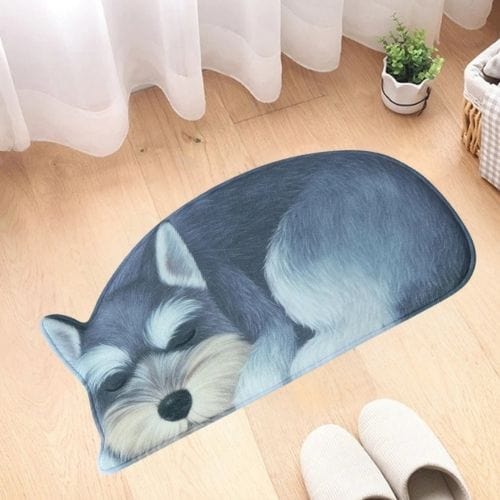 Tapis d'Entrée/Paillasson | 3D Moderne Kilim Persan - Tapinna® Gris / Animal / 40x87cm