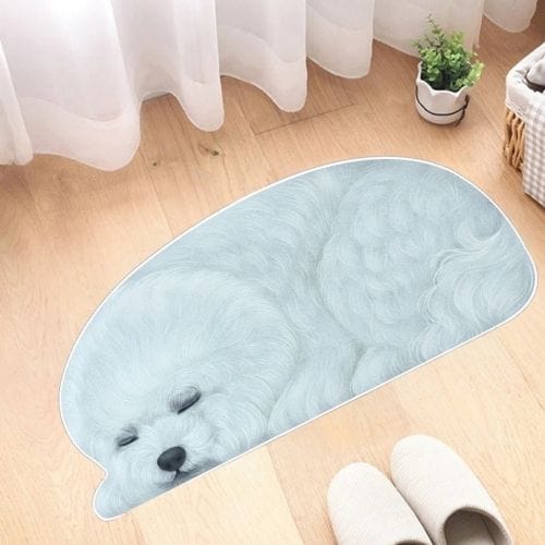 Tapis d'Entrée/Paillasson | 3D Moderne Kilim Persan - Tapinna® Gris / Animal / 40x87cm