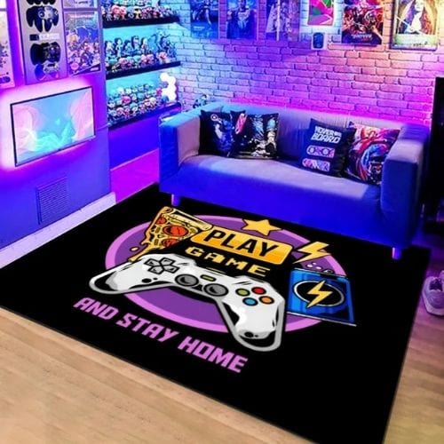 Tapis de Chambre | Gamer Manette jeu - Tapinna® Coloré / Rectangulaire / 40x60cm