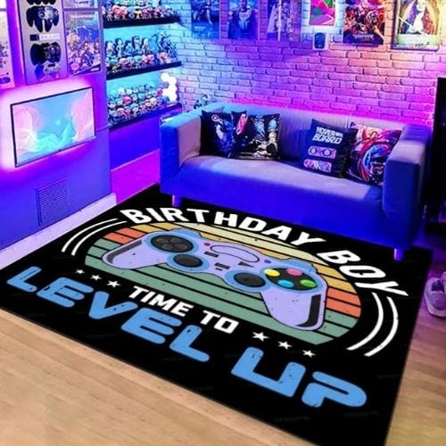 Tapis de Chambre | Gamer Manette jeu - Tapinna® Coloré / Rectangulaire / 40x60cm