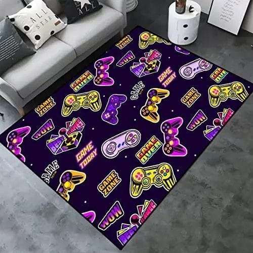Tapis de Chambre | Gamer Manette Jeu - Tapinna® Coloré / Rectangulaire / 40x60cm