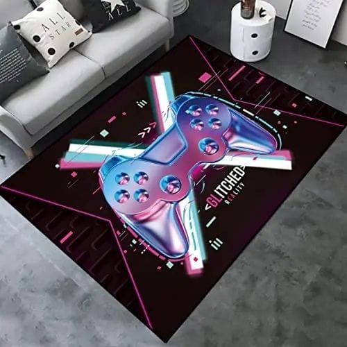 Tapis de Chambre | Gamer Manette Jeu - Tapinna® Coloré / Rectangulaire / 40x60cm