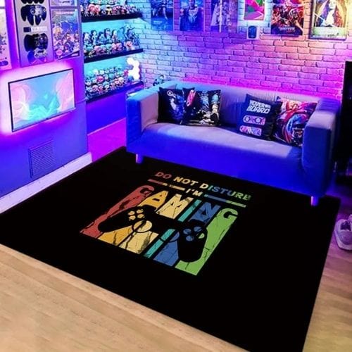 Tapis de Chambre | Gamer Manette Jeu - Tapinna® Coloré / Rectangulaire / 40x60cm
