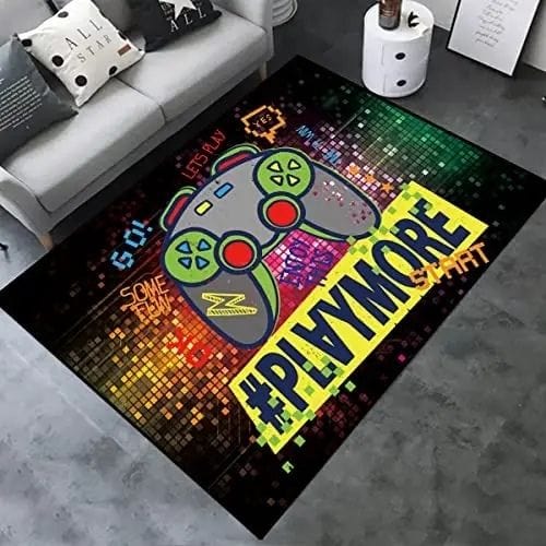 Tapis de Chambre | Gamer Manette Jeu - Tapinna® Coloré / Rectangulaire / 40x60cm