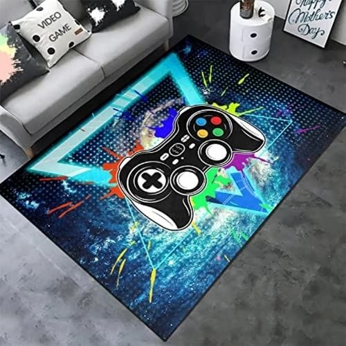 Tapis de Chambre | Gamer Manette Jeu - Tapinna® Coloré / Rectangulaire / 40x60cm