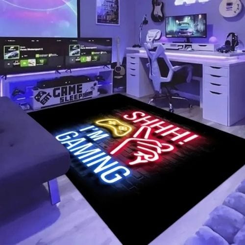 Tapis de Chambre | Gamer Manette Jeu - Tapinna® Coloré / Rectangulaire / 40x60cm