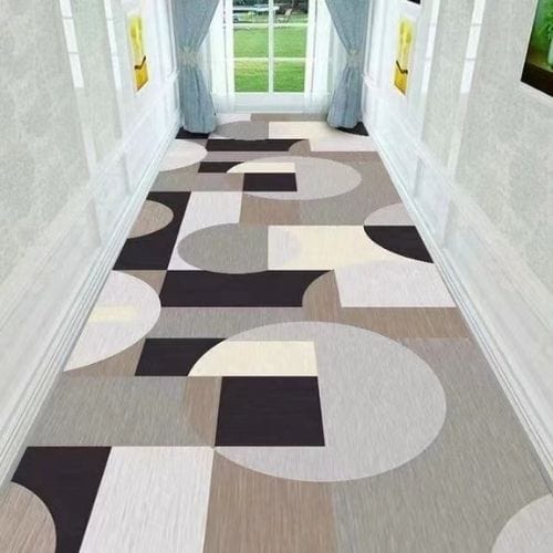 Tapis de Couloir | Long Luxe Européen - Tapinna® Marron / Rectangulaire / 60x100cm