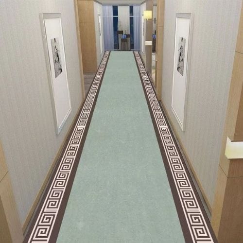 Tapis de Couloir | Moderne Européen - Tapinna® Vert / Rectangulaire / 60x100cm