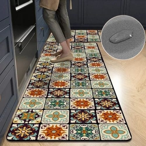 Tapis de Cuisine | Moderne - Tapinna® Coloré / Rectangulaire / 40x60cm