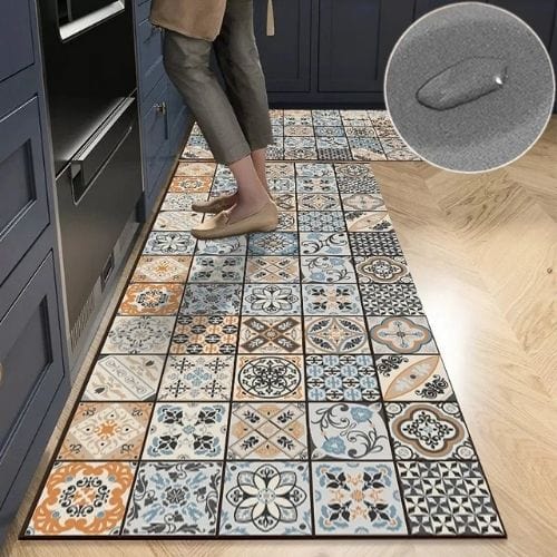 Tapis de Cuisine | Moderne - Tapinna® Coloré / Rectangulaire / 40x60cm
