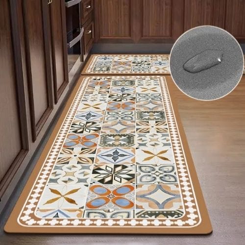 Tapis de Cuisine | Moderne - Tapinna® Coloré / Rectangulaire / 40x60cm