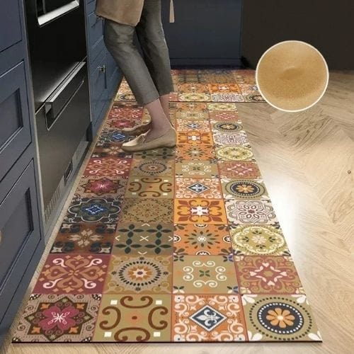 Tapis de Cuisine | Moderne - Tapinna® Coloré / Rectangulaire / 40x60cm